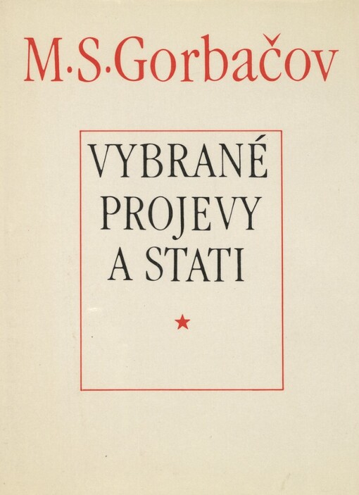 Vybrané projevy a stati