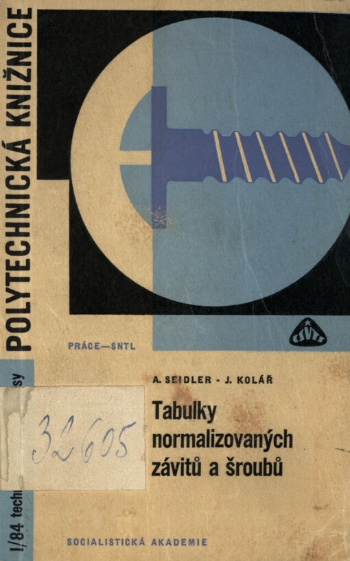 Tabulky normalizovaných závitů a šroubů