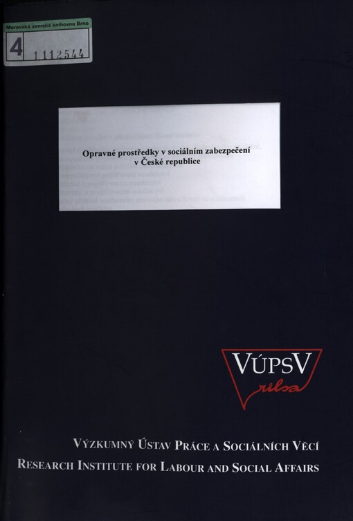 Opravné prostředky v sociálním zabezpečení v České republice