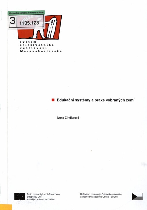 Edukační systémy a praxe vybraných zemí: [studijní materiály pro distanční kurz ...]