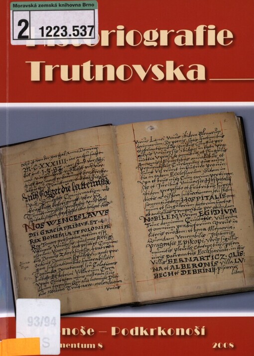 Historiografie Trutnovska