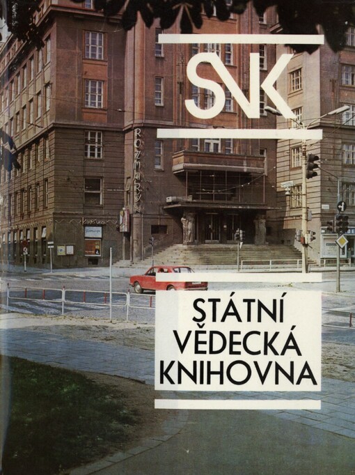 Státní vědecká knihovna v Brně: jubilejní sborník : 1808-1983 : 175 let vývoje vědecké knihovny : 1883-1983: 100 let služeb veřejnosti : 1958-1983 : 25 let existence Státní vědecké knihovny