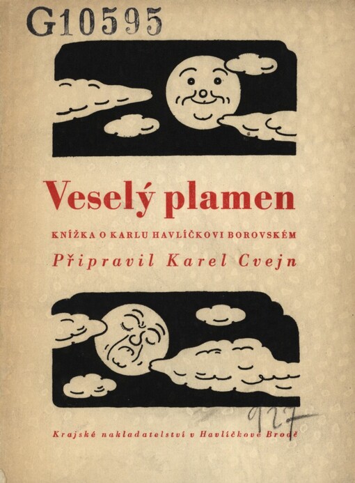 Veselý plamen :knížka o Karlu Havlíčkovi Borovském