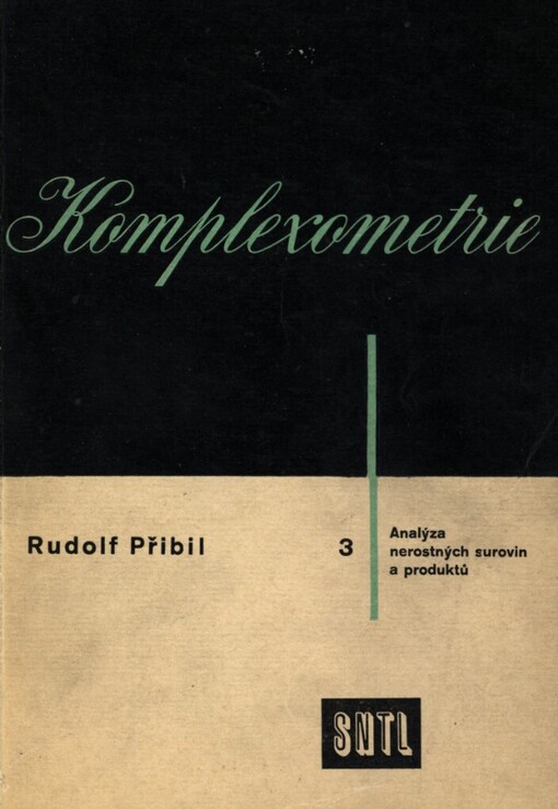 Komplexometrie III.Analýza nerostných surovin a produktů