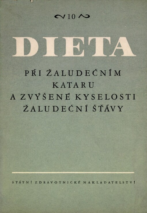 Dieta při žaludečním kataru a zvýšené kyselosti žaludeční šťávy