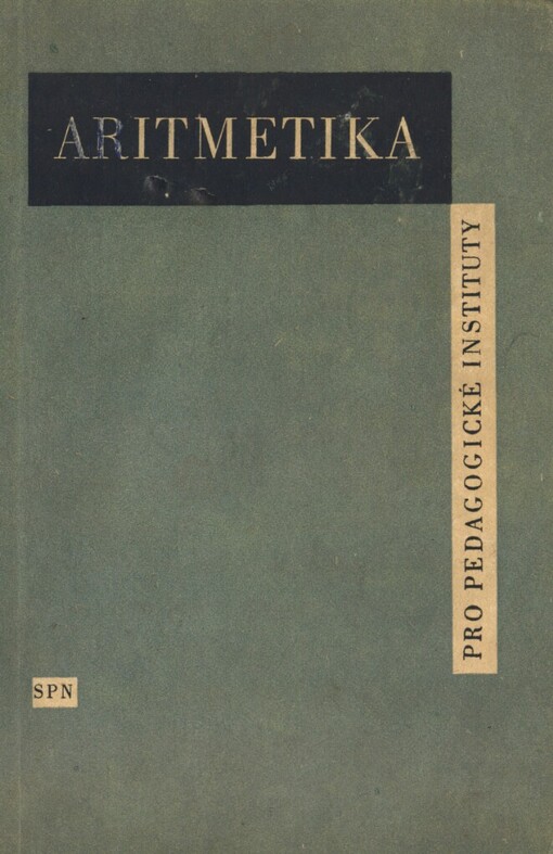 Aritmetika pro pedagogické instituty