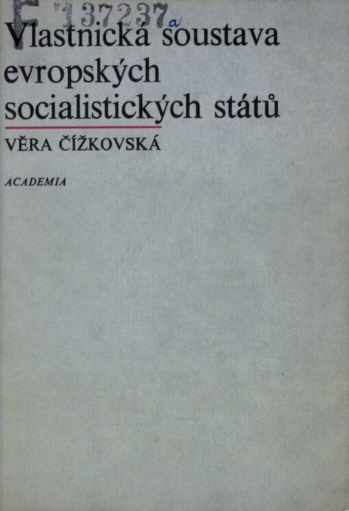 Vlastnická soustava evropských socialistických států