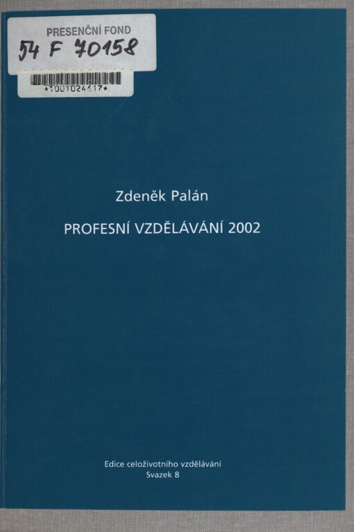 Profesní vzdělávání 2002