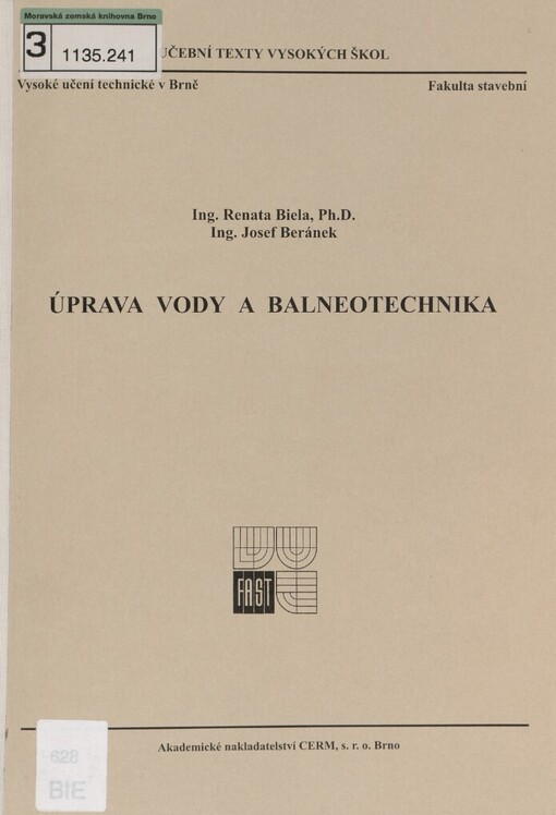 Úprava vody a balneotechnika