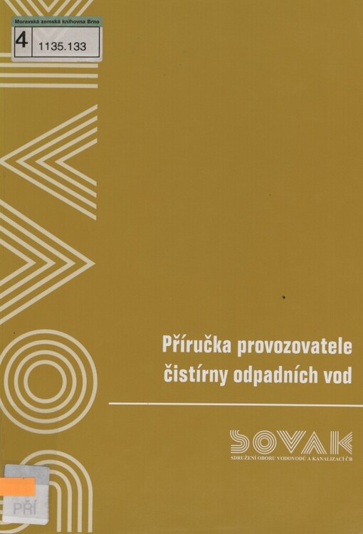 Příručka pro provozovatele čistírny odpadních vod