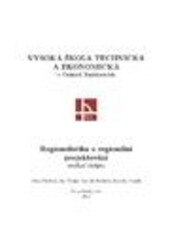 Regionalistika a regionální projektování: studijní skripta