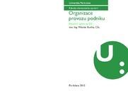 Organizace provozu podniku: distanční opora na CD