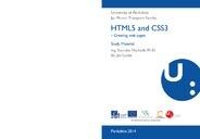 HTML5 and CSS3 - creating web pages: studijní opora na CD