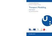 Transport modelling: studijní opora na CD