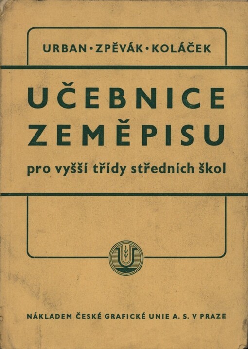 Učebnice zeměpisu pro vyšší třídy středních škol
