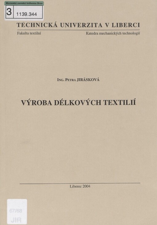 Výroba délkových textilií