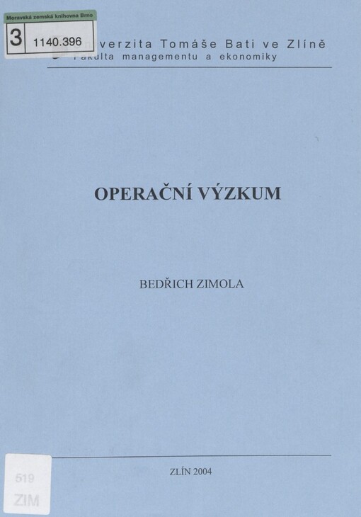Operační výzkum