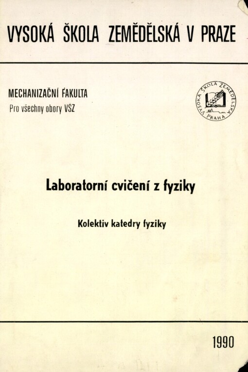 Laboratorní cvičení z fyziky