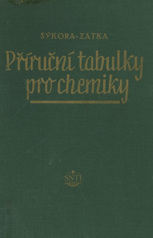 Příruční tabulky pro chemiky
