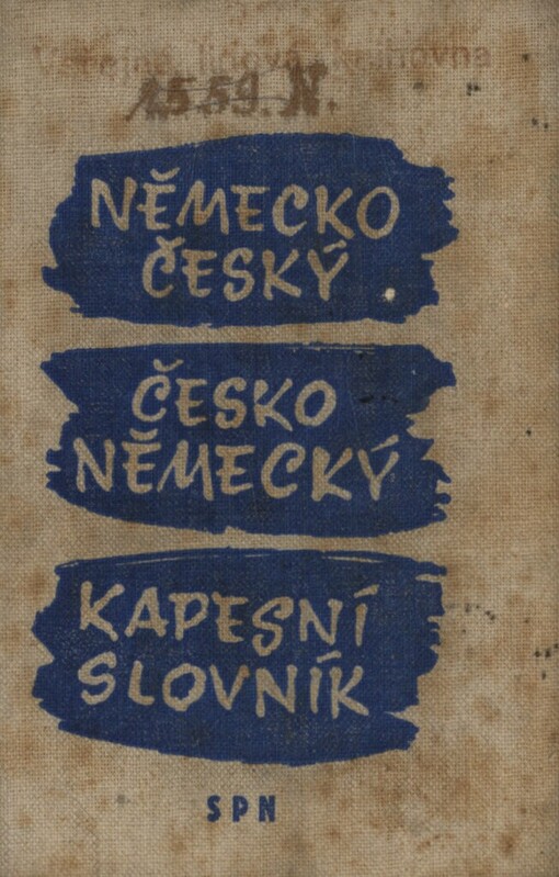 Německo-český a česko-německý kapesní slovník