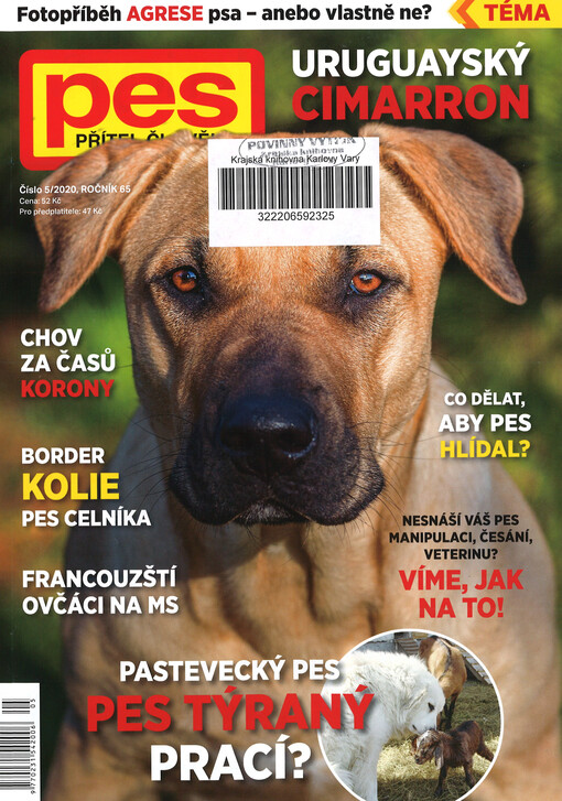 Pes přítel člověka : časopis pro chov a výcvik psů všech plemen