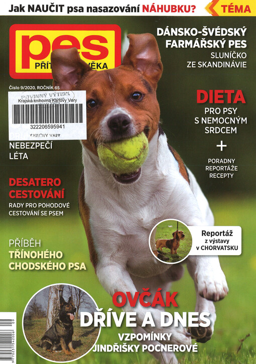 Pes přítel člověka : časopis pro chov a výcvik psů všech plemen