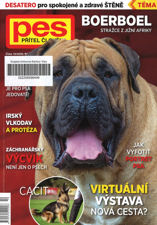 Pes přítel člověka : časopis pro chov a výcvik psů všech plemen