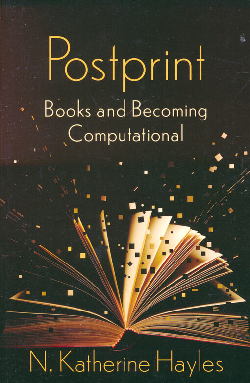 Postprint : books and becoming computational