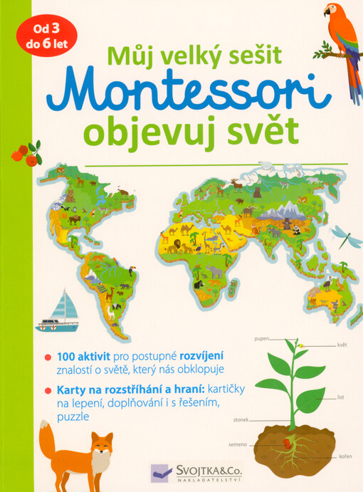Můj velký sešit Montessori. Objevuj svět