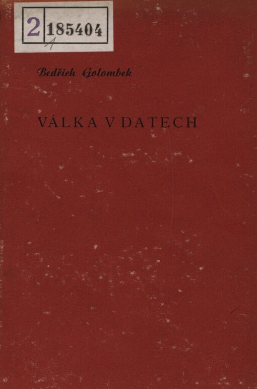 Válka v datech