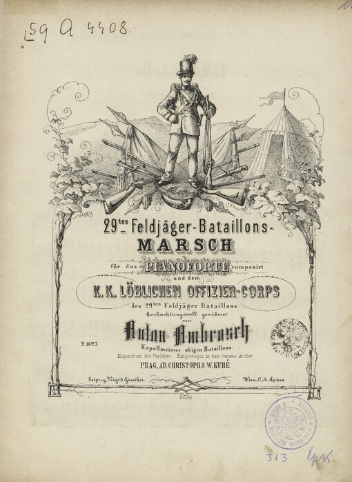 29tes Feldjäger-Bataillons-Marsch für das Pianoforte
