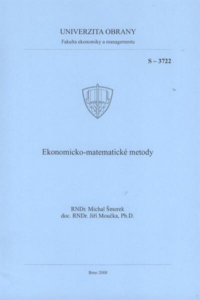 Ekonomicko-matematické metody: učební text pro distanční studium