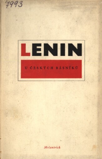 Lenin u českých básníků :Na paměť dvacátého pátého výročí smrti V.I. Lenina