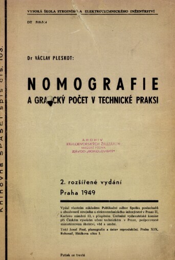 Nomografie a grafický počet v technické praksi
