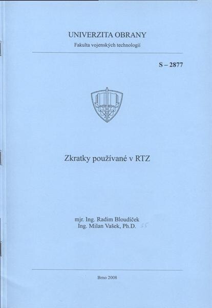 Zkratky používané v RTZ