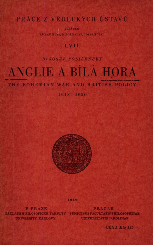 Anglie a Bílá hora