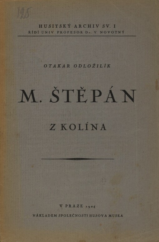 M. Štěpán z Kolína