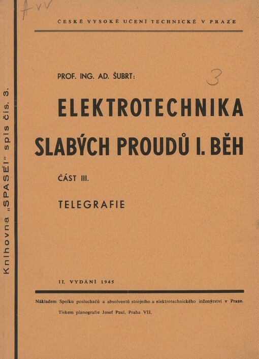 Elektrotechnika slabých proudů