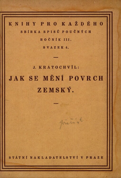 Jak se mění povrch zemský