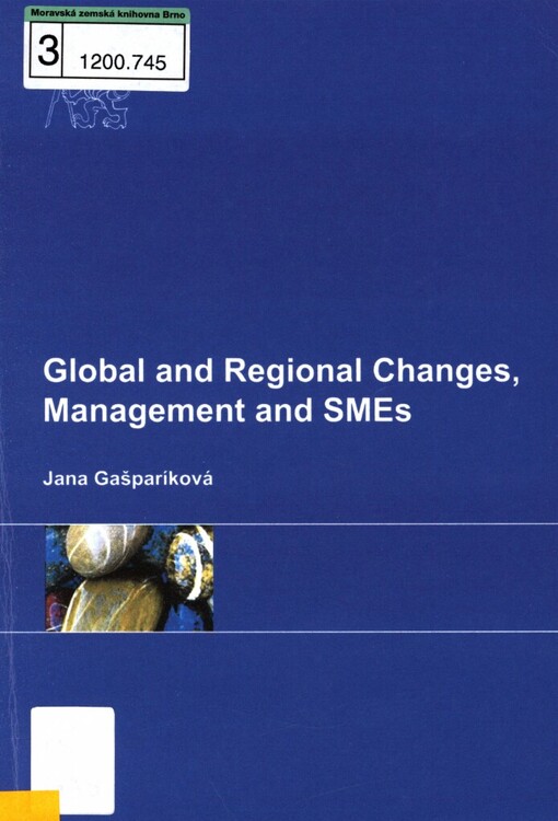 Global and regional changes, management and SMEs
