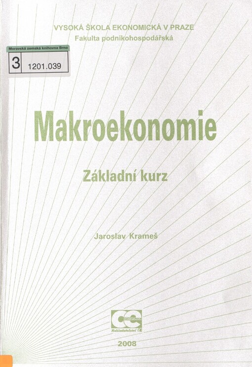 Makroekonomie: základní kurz