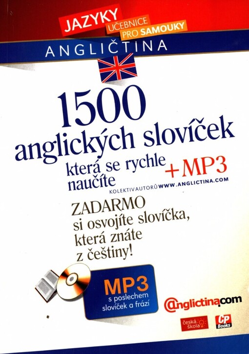 1500 anglických slovíček, která se rychle naučíte