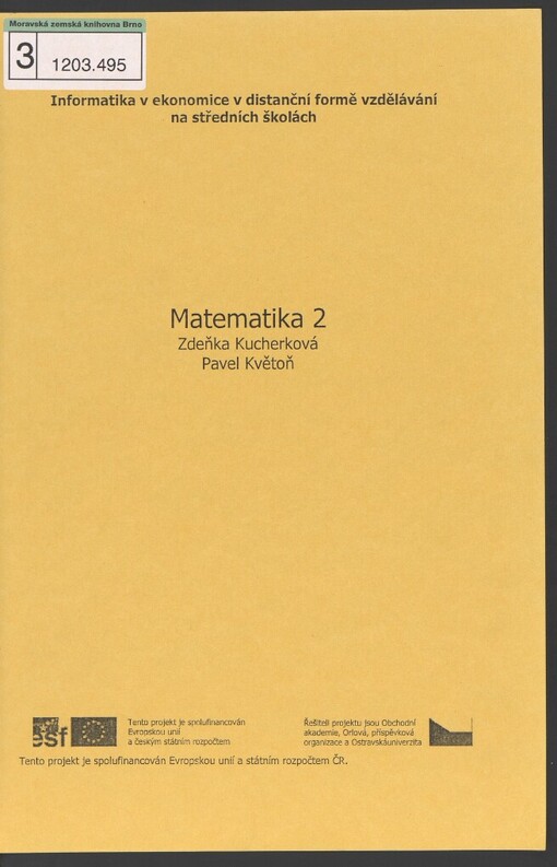 Matematika 2
