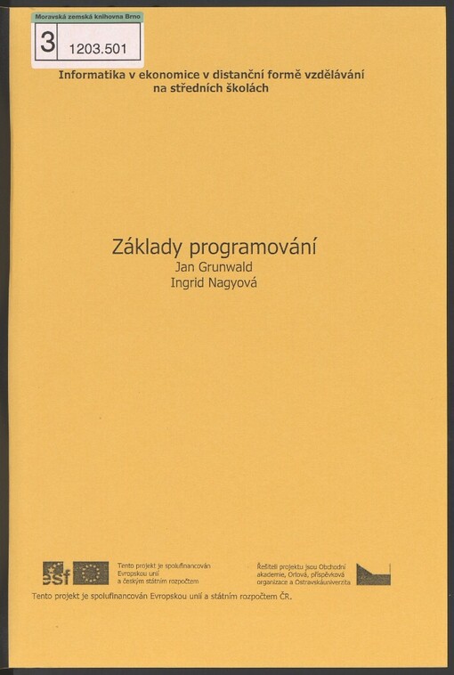 Základy programování