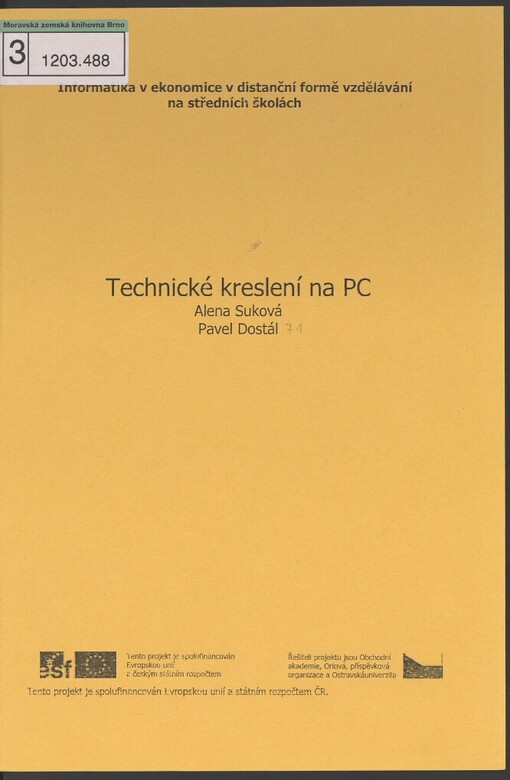 Technické kreslení na PC v prostředí CAD