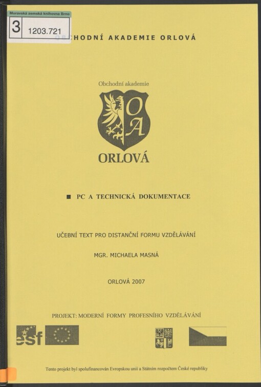 PC a technická dokumentace