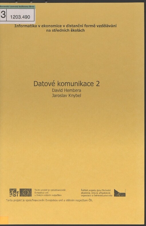 Datové komunikace II - tvorba webových stránek