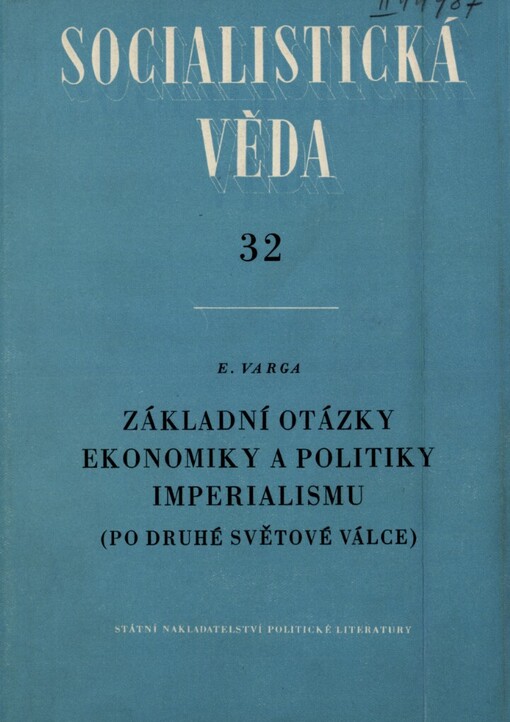 Základní otázky ekonomiky a politiky imperialismu