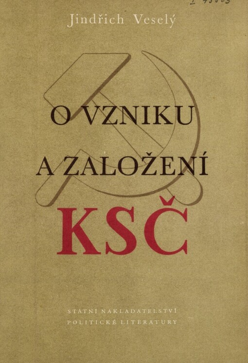 O vzniku a založení KSČ