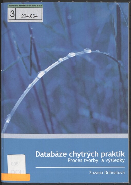 Databáze chytrých praktik: proces tvorby a výsledky